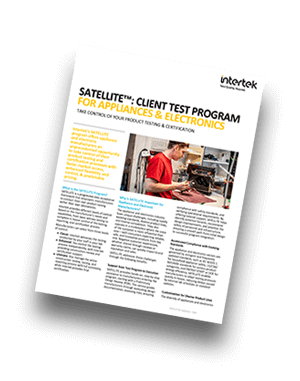SATELLITE™ Client Test Program for Appliances & Electronics | Fact Sheet