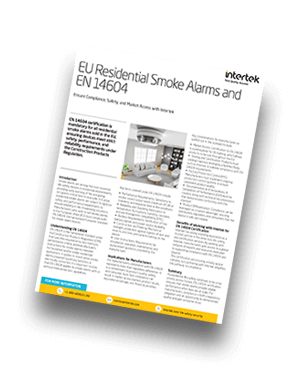 EU Residential Smoke Alarms and EN 14604 | Fact Sheet